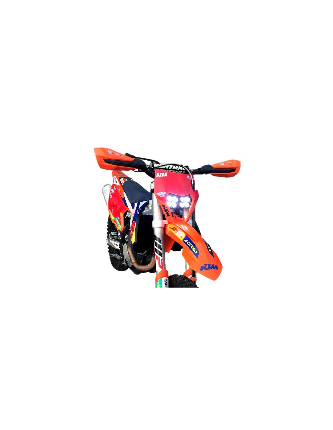 OJC PORTATARGA LED NERO UNIVERSALE MOTO CROSS ENDURO TRIAL