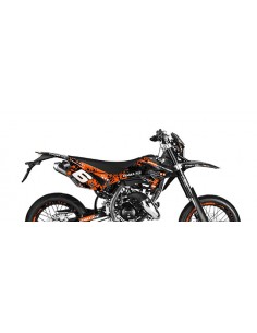 OJC PORTATARGA LED NERO UNIVERSALE MOTO CROSS ENDURO TRIAL